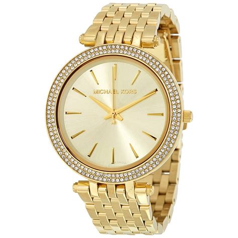 michael kors watch gold with diamonds|mk ladies watch gold.